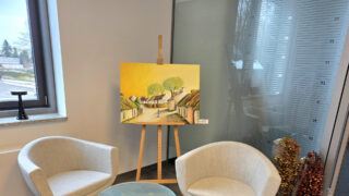 Kunstausstellung in der Stadtteilfiliale Huchting: Die positive Kraft der Farben