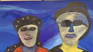 Selbstportrait Künstlergeschwisterduo