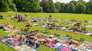 Erster Kinderflohmarkt im Horner Bad